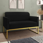 Conjunto Namoradeira E Poltrona Decorativa Isabella Base Indu