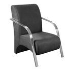 Conjunto Namoradeira E Poltrona Sevilha Braço Em Metal Decora