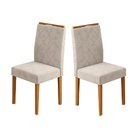 Conjunto New Ceval Mesa Júlia 135x135 Cm Com Tampo Giratório