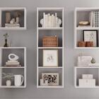 Conjunto Nichos 10 Compartimento Alfa Branco