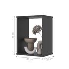 Conjunto Nichos 10 Compartimento Alfa Preto Onix