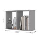 Conjunto Nichos 2 Compartimento Chicago Cinza