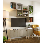 Conjunto Nichos Sala de Estar Spaceo KUB