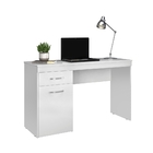 Conjunto Office Escrivaninha E Livreiro Martina Branco