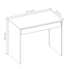 Conjunto Office Estante E Escrivaninha Martino Nogal