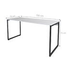 Conjunto Office Mesa E Gaveteiro Arissa Preto