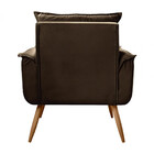 Conjunto Opala De 2 Poltronas Veludo Star Confort