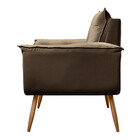 Conjunto Opala De 2 Poltronas Veludo Star Confort