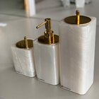 Conjunto Otto Com 3 Peças Resimetal Madreperola/gold