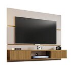 Conjunto Painel Âmbar Tvs De 65 Polegadas E Mesas Estilo Retrô