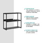 Conjunto Painel De Tv Dakota Preto Carraro