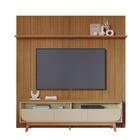 Conjunto Painel E Rack Coimbra Cumaru Opala