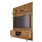 Conjunto Painel E Rack Moonshadow Cumaru