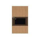 Conjunto Painel Ripado Niágara 141,2 Cm Freijó