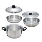 Conjunto Panela Banho Maria - 4x1