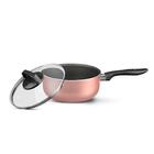 Conjunto Panela Supra Antiaderente 5 Peças Colors Mta