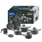 Conjunto Panelas 8pçs Antiaderente Brinox Smart Plus