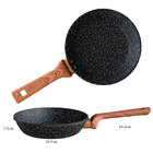 Conjunto Panelas Antiaderente Wooden Colorstone Cerâmico Indu