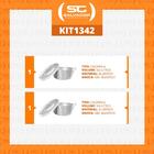 Conjunto Panelas Caçarolas Cozinha Profissional Hotel 8,0l E