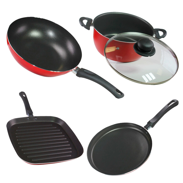 Conjunto Panelas Italianas Antiaderente Dylon® Chef 04 Un