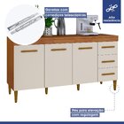 Conjunto Paneleiro 4 Portas Balcão 3 Portas Aéreo 3 Portas E