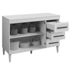 Conjunto Paneleiro 4 Portas Balcão Com Tampo Aéreo 2 Portas E