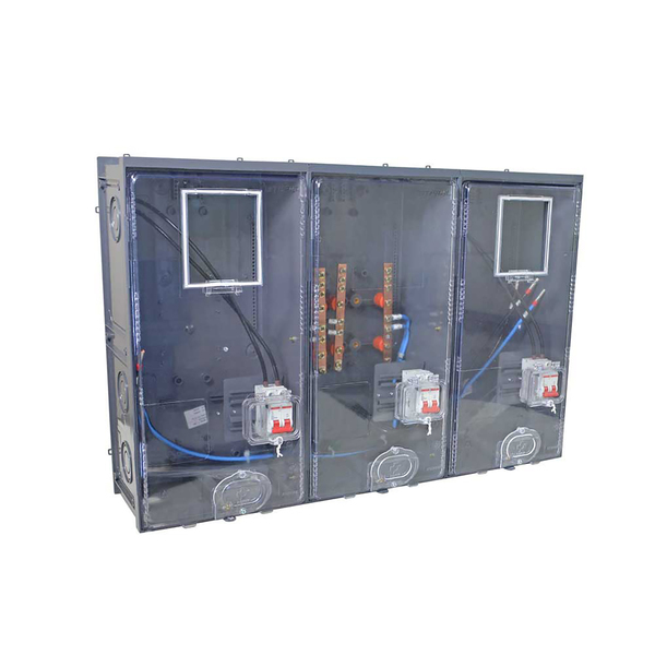 Conjunto para 2 Medidores Com Montagem Básica CPFL Strahl