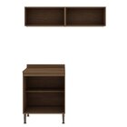 Conjunto Para Área De Serviço Com Balcão 2 Portas E Armário A