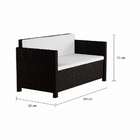 Conjunto Para Área Externa Amatheia Marrom