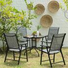 Conjunto Para Área Externa Brasil Com 1 Mesa E 4 Cadeiras