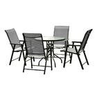 Conjunto Para Área Externa Brasil Com 1 Mesa E 4 Cadeiras