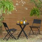 Conjunto Para Área Externa Chile Preto