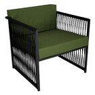 Conjunto Para Área Externa De Corda Náutica  - 02 Poltrona Na