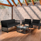 Conjunto Para Área Externa De Corda Náutica  - 02 Poltrona Na