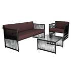 Conjunto Para Área Externa De Corda Náutica  - Poltrona Namor