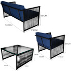 Conjunto Para Área Externa De Corda Náutica  - Poltrona Namor