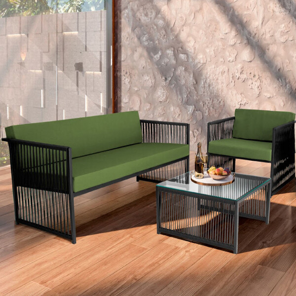 Conjunto Para Área Externa De Corda Náutica  - Poltrona Namor