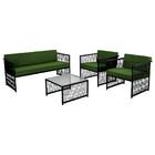 Conjunto Para Área Externa De Fibra Sintética - 02 Poltronas