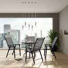 Conjunto Para Área Externa Espanha Com 1 Mesa E 4 Cadeiras