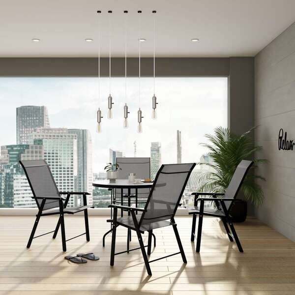 Conjunto Para Área Externa Espanha Com 1 Mesa E 4 Cadeiras