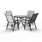 Conjunto Para Área Externa França Com 1 Mesa E 4 Cadeiras