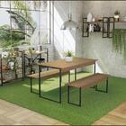 Conjunto Para Area Gourmet 05 Pecas Industrial Crome 25 Kappe