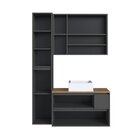 Conjunto Para Banheiro 108cm Com 3 Peças Gabinete Suspenso Co