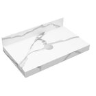 Conjunto Para Banheiro 1 Espelho Bisotê 1 Gabinete 1 Lavatóri