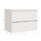 Conjunto Para Banheiro 1 Espelho Bisotê 1 Gabinete 1 Lavatóri