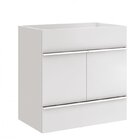 Conjunto Para Banheiro 1 Espelho Bisotê 1 Gabinete 1 Lavatóri