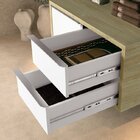 Conjunto Para Banheiro 1 Espelho Bisotê 1 Gabinete Pró 1 Banc