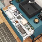 Conjunto Para Banheiro 1 Gabinete Com Cuba E Espelheira Viso