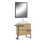 Conjunto Para Banheiro 1 Gabinete Com Cuba E Espelheira Viso