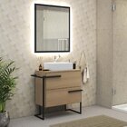 Conjunto Para Banheiro 1 Gabinete Com Cuba E Espelheira Viso